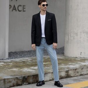 Beninos Slim Fit Casual Blazer Medium